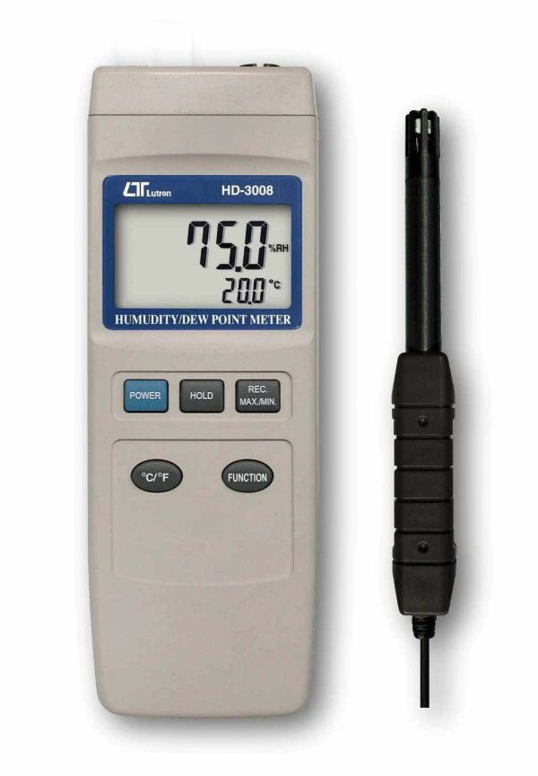 HD-3008 (HUMIDITY, TEMP, DEW, RS-232/USB)