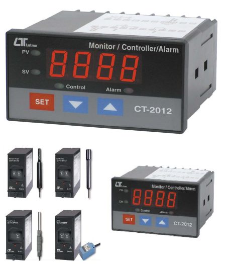 PANEL METERS (V, A, RPM, HZ, TEMP)