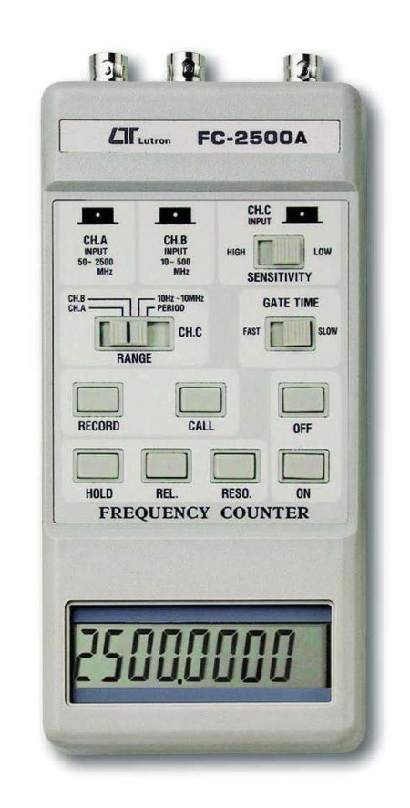 FREQUENCY COUNTERS (HAND HELD TYPE, BENCH TYPE)