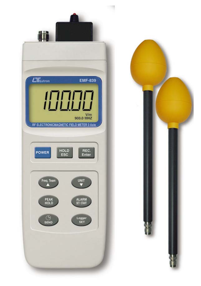 EMF-839 (3 AXIS, 100 KHZ TO 3 GHZ, 2 PROBES)