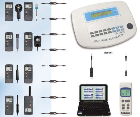 RS-232 CONVERTER, CONTROLLER /MONITOR