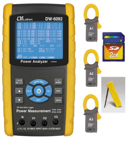 POWER ANALYZERS, WATT METERS