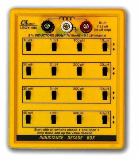 INDUCTANCE DECADE BOX